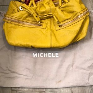 EUC Yellow Michele Purse